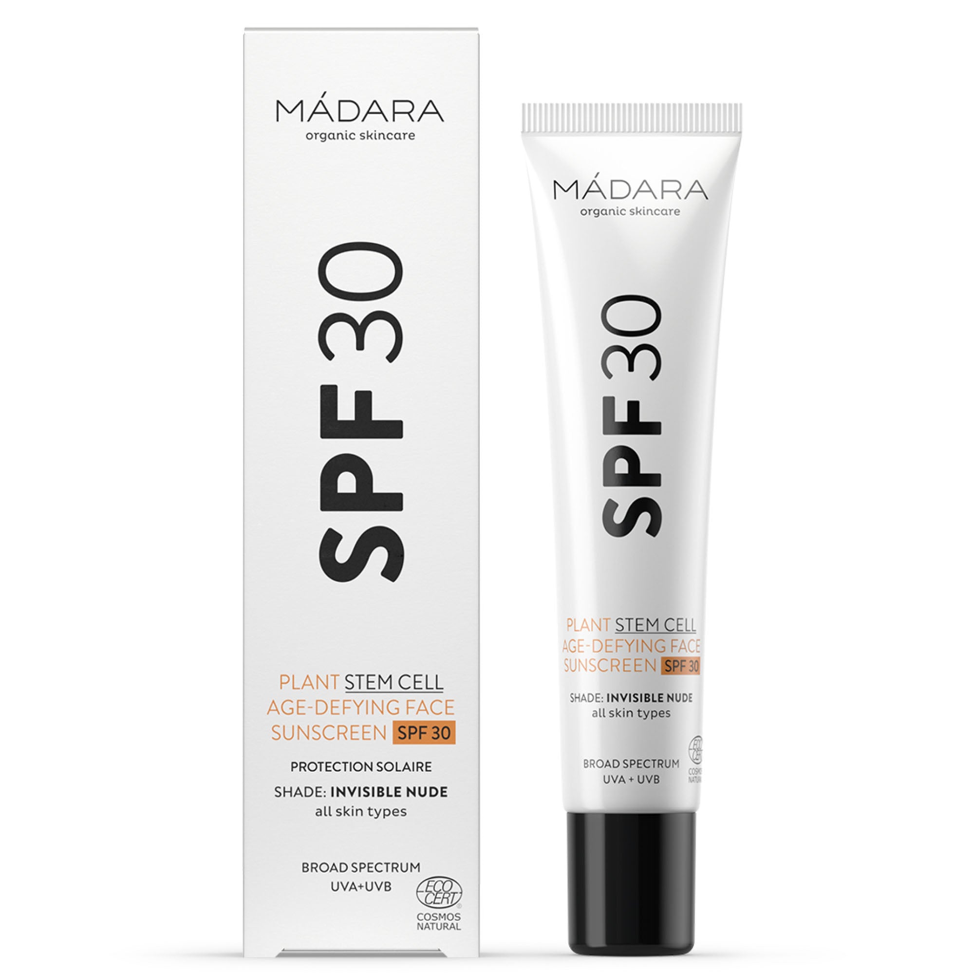 SPF30 Bitkisel Kök Hücreli, Yaşlanma Karşıtı, Mineral Yüz Güneş Kremi